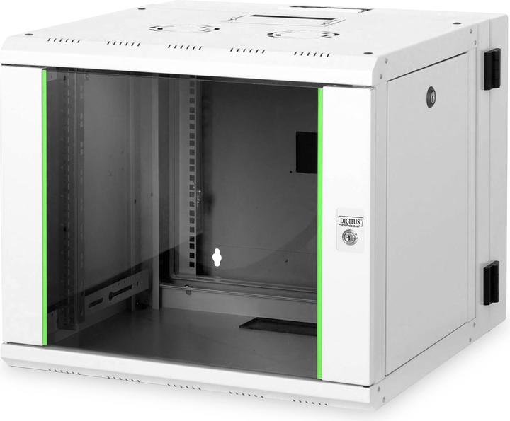 Produktbild Digitus Wandgehäuse Unique Serie - zweiteilig, schwenkbar (10.87 HE, 19 Zoll Rack)