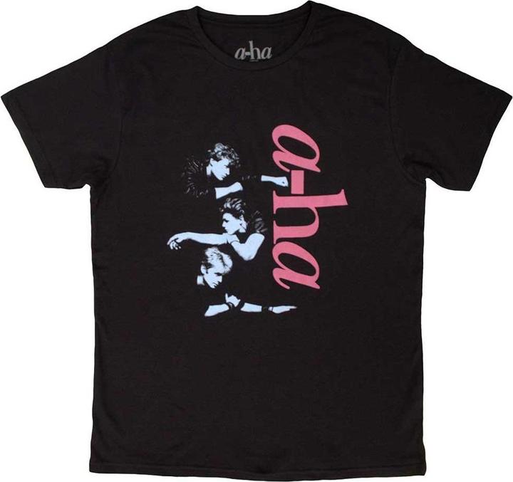 Actual product image A-ha Unisex Adult Logo T-Shirt (M)