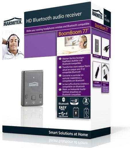 Immagine prodotto Marmitek Boomboom 77 - Ricevitore Bluetooth HD (Ricevitore)