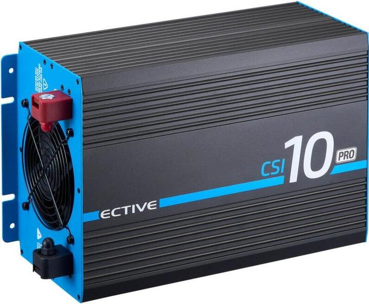 Actual product image Ective CSI 10 PRO 1000W/12V sine wave inverter with mains priority circuit and charger