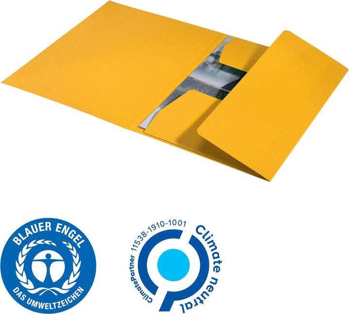 Actual product image Leitz Inlay Folder Juris Folder A4 Yellow (A4, 1 x)