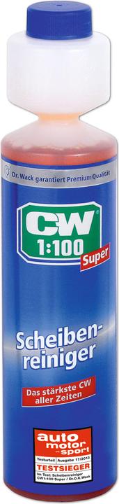 Produktbild Dr. Wack Chemie CW100 Super Scheibenreiniger (0.25 l)
