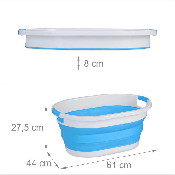 Actual product image Relaxdays laundry hamper (36 l)
