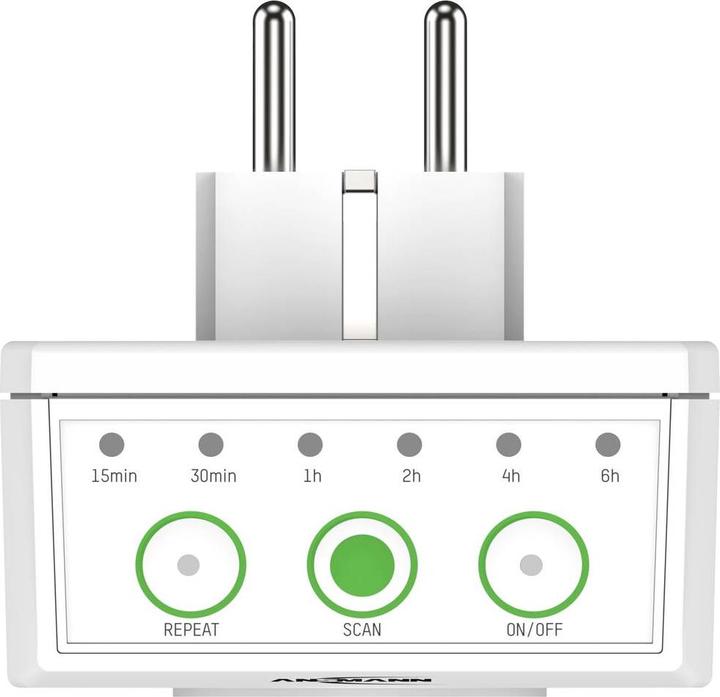 Image du produit Ansmann 1260-0010 Compte à rebours numérique 3680 W IP20 Fonction compte à rebours