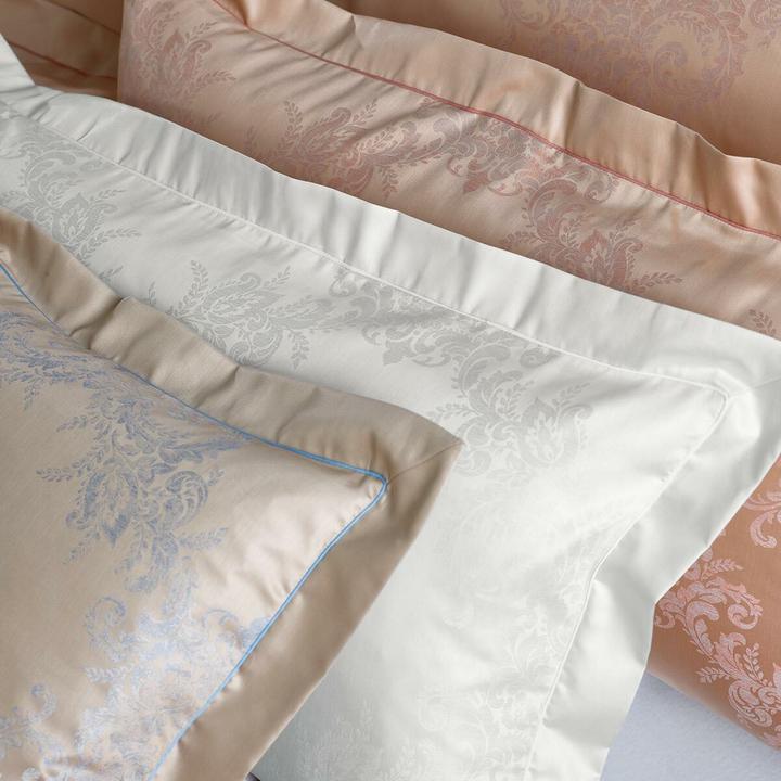 Produktbild Curt Bauer Mako-Brokat Damast Bettwäsche Sophia rosegold (Bettwäsche Set, 140 x 200 cm)