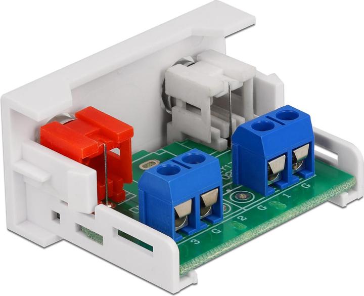 Produktbild Delock Easy 45 Modul 2 x Cinch Buchse 22,5 x 45 mm