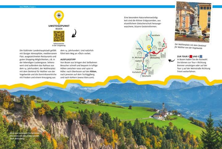 Immagine prodotto Roadtrips - Südtirol (Tedesco, Manuela Blisse, Uwe Lehmann, 2023)