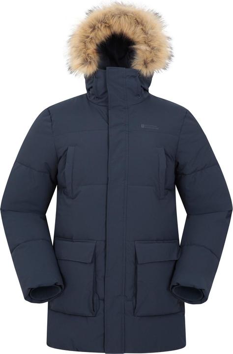 Image du produit Mountain Warehouse Parka matelassée résistante à l'eau pour hommes (XS)