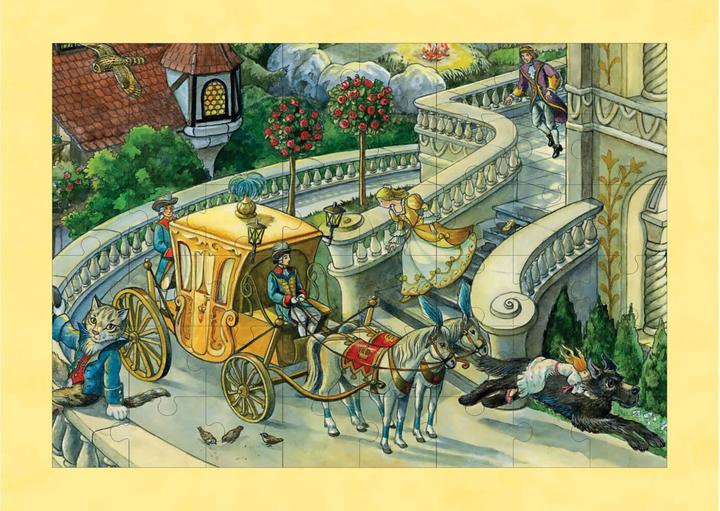 Actual product image My Fairy Tale Puzzle Book with 3 puzzles with 48 pieces each (48 pieces)