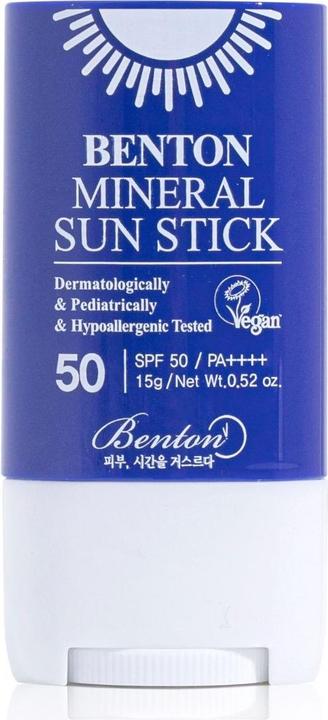 Image du produit Benton Minéral sun stick spf50 pa++++ (Spray solaire, SPF 50, 15 g)