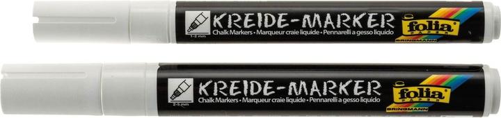 Folia Kreidemarker (Weiss, 5 mm, 2 x)