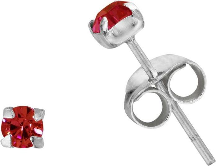 Image du produit Bijouteria Clous d'oreille (Argent 925, Cristallin)