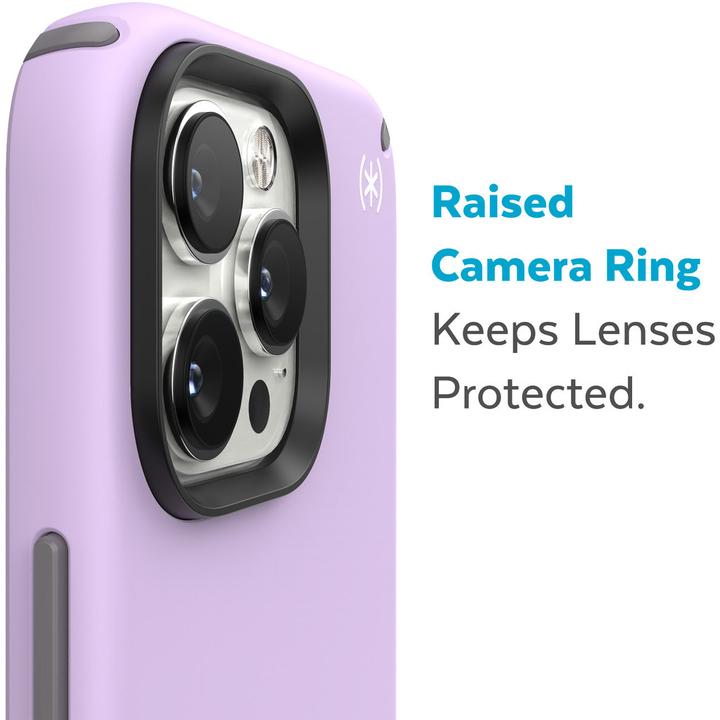 Actual product image speck Presidio2 Pro + MS Apple iPhone 14 Pro Max Spring Purple - with Microban (Apple iPhone 14 Pro Max)