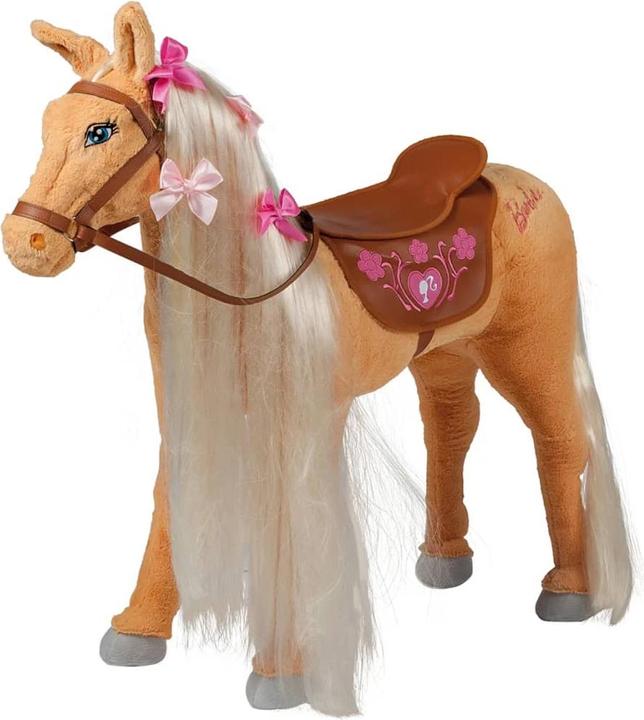 Happy People Barbie riding horse
