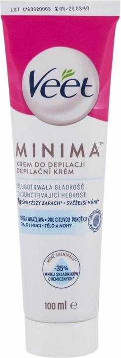 Image du produit Veet 4053700288205 Crème pour l'épilation des poils (100 ml)