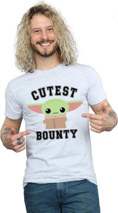 Image du produit Star Wars - T-shirt THE MANDALORIAN CUTEST BOUNTY - Homme (L)