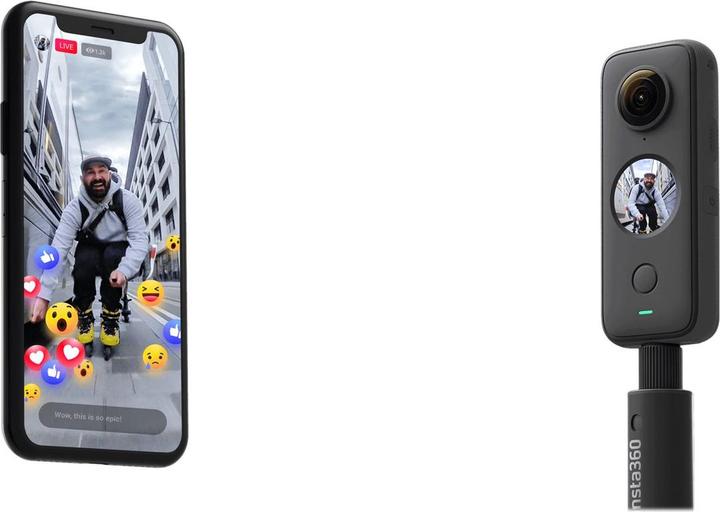 Immagine prodotto Insta360 One X2 (30p, Bluetooth, WiFi)