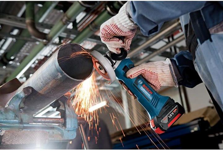 Produktbild Bosch Professional GWS 18-125 V-LI in L-Boxx / ohne Akku (125 mm)