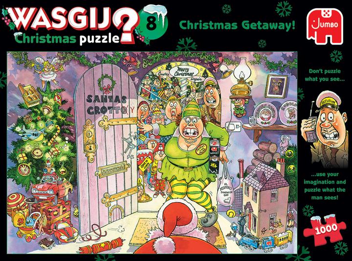 Actual product image Jumbo Puzzle Wasgij Christmas 8 (1000 pieces)