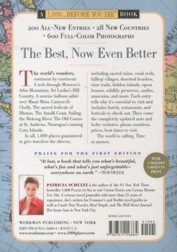 Produktbild 1,000 Places to See Before You Die (Englisch, Schultz Patricia, 2015)