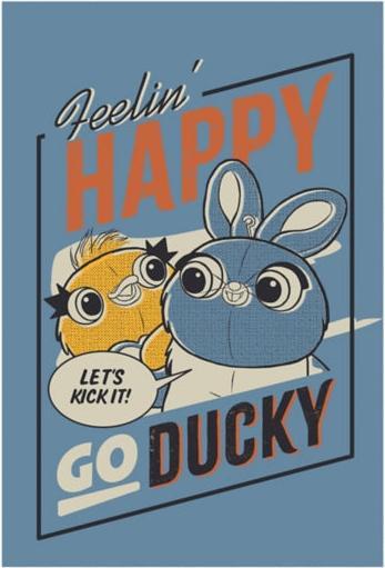 Image du produit Disney Toy Story Ducky & Bunny Cartes postales de personnages