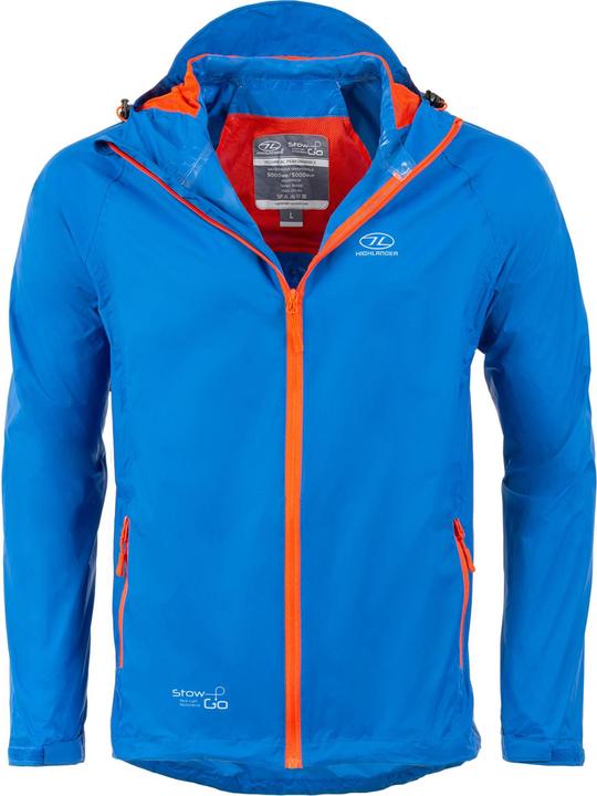 Actual product image Highlander Stow & Go Blue Packaway Jkt Xs (XS)