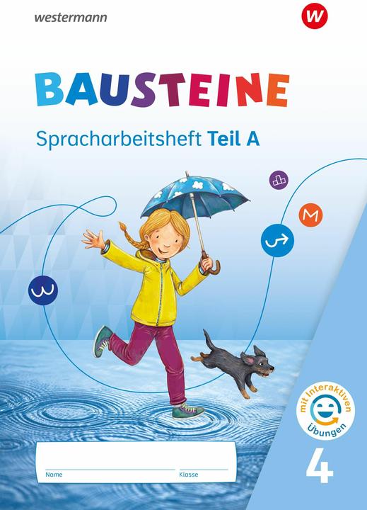 Actual product image BAUSTEINE Sprachbuch und Spracharbeitshefte 4. Spracharbeitsheft mit interaktiven Übungen (German, Gabriele Hinze, Alexandra Isack, Kerstin Riesberg, Bjorn's tummy, Ulrike Dirzus, Julia Nega, 2024)