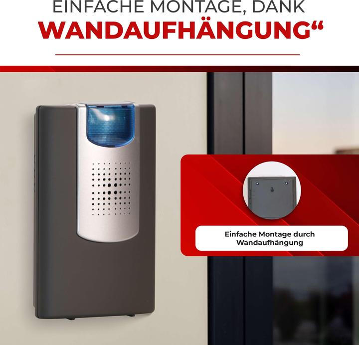 Actual product image Heidemann Wireless chime set HX Flashlight (with flashlight) (Funk)