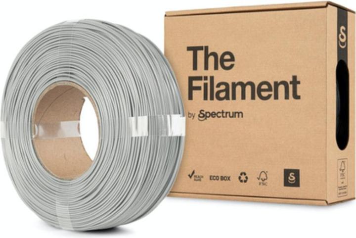 Immagine prodotto Il filamento ReFill PETG 1,75 mm CLOUD GREY 1kg (PETG, 1.75 mm, 1000 g, Grigio)