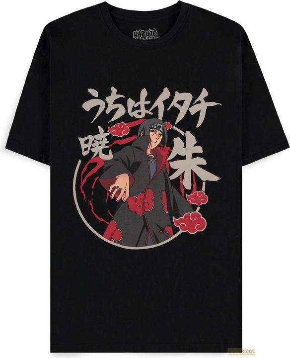 Actual product image Difuzed Naruto Shippuden T-Shirt Akatsuki Itachi Size L (L)