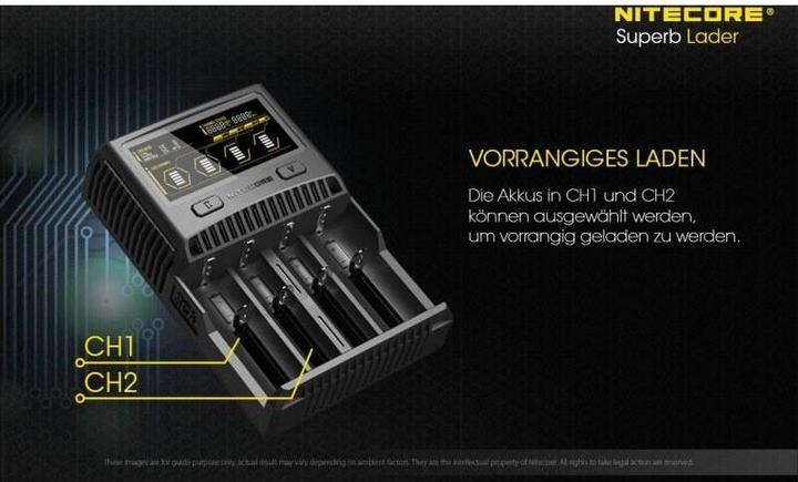 Image du produit Nitecore SC4 - Chargeur rapide (1 pcs, 14500, 16340, 18650, 26650, Piles rechargeables + chargeur)