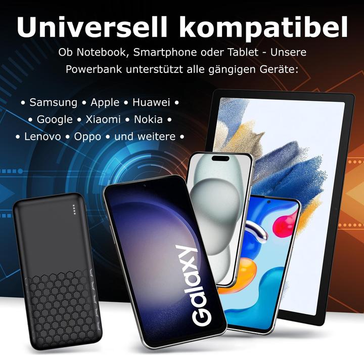 Actual product image Pedea Powerbank Trend Series (20000 mAh, 20 W, 74000 Wh)