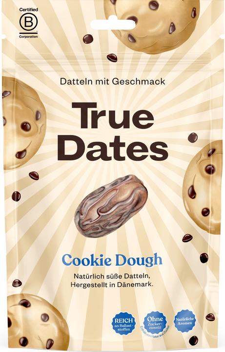 Image du produit True Gum True Dates – Keksteig 100g, Produkttyp: Datteln (100 g)