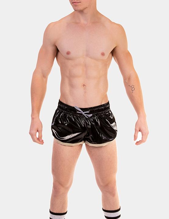 Barcode Berlin Short Alfred schwarz- gold