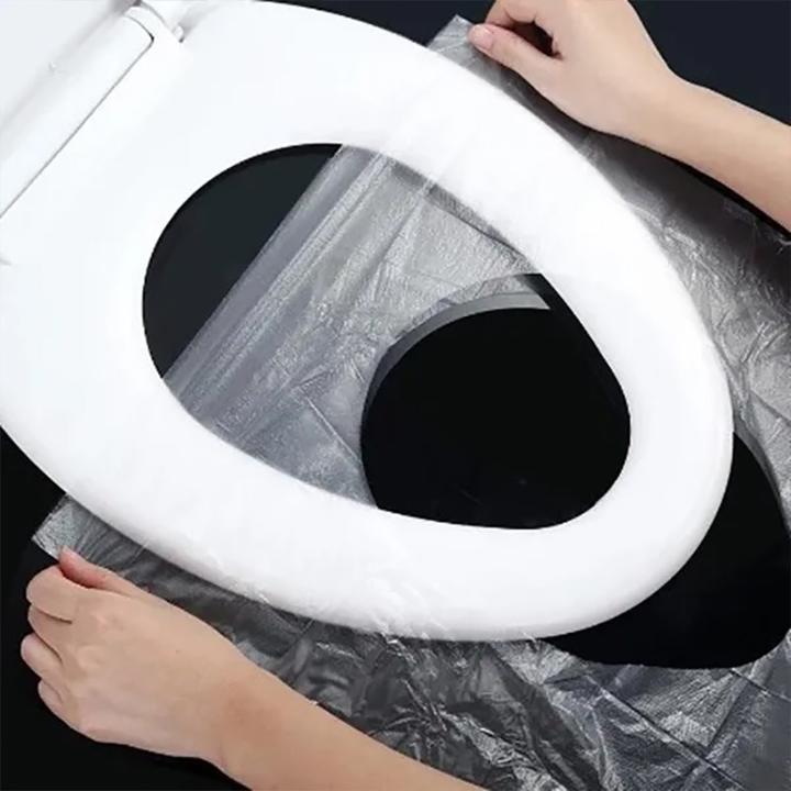 Actual product image ASMI Travel disposable toilet seat cover 10 pieces