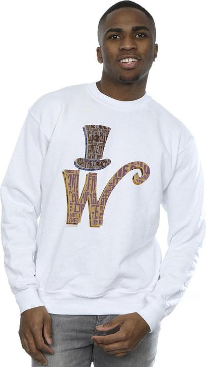 Produktbild Willy Wonka & the Chocolate Factory W Logo Hat Sweatshirt (S)