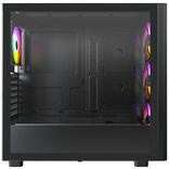 Actual product image Montech XR Wood Black (ATX)