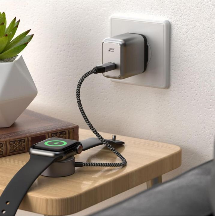Actual product image Satechi Apple Watch USB-C charging cable
