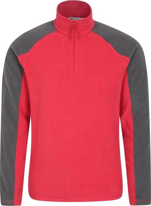 Immagine prodotto Mountain Warehouse Top in pile Ashbourne II con mezza zip da uomo (XS)