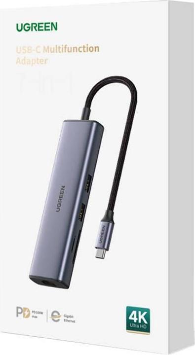 Immagine prodotto Ugreen USB Hub 3.0 (USB-C, 5 Porti)