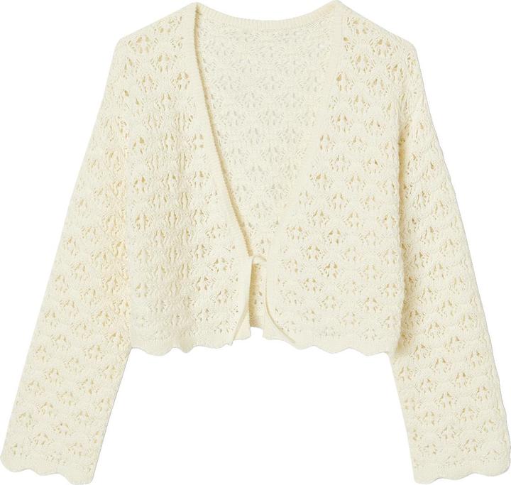 Vertbaudet Gehäkelter Mädchen Cardigan