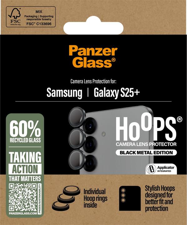 Immagine prodotto PanzerGlass Protezione della telecamera (1 Pezzo/i, Samsung Galaxy S25+)