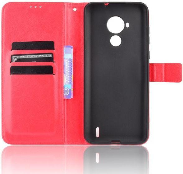 Actual product image MU Classic Crazy Horse III Leather Bookcover Series (Nokia C30)