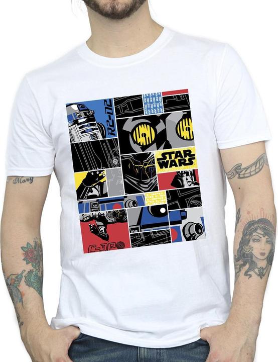 Produktbild Star Wars Droid Montage TShirt (4XL)