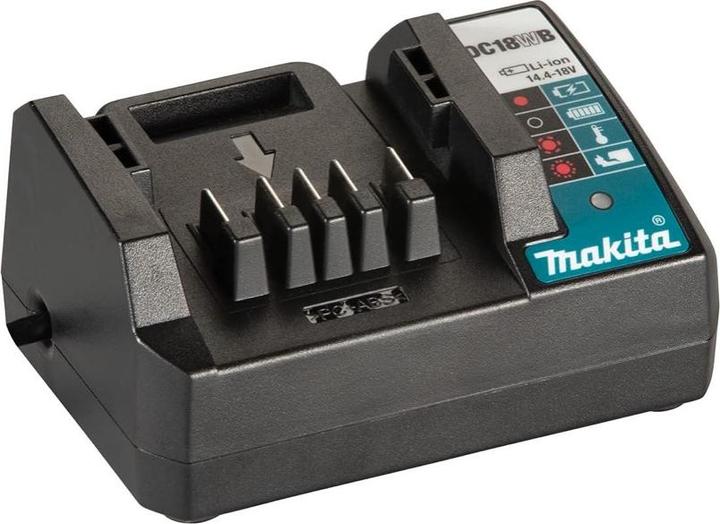 Productafbeelding Makita DF488D002 Accuboormachine 18V 1,5Ah Li-Ion incl. 2e accu, incl. oplader, incl. koffer (Oplaadbare batterij)