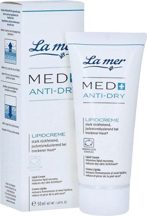 Image du produit La Mer Med+ Anti-Dry Lipidcreme ohne Parfum (50 ml)