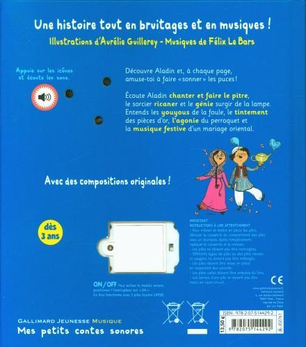 Actual product image Aladin : 16 animations musicales (French, Guillerey Aurélie, 2020)