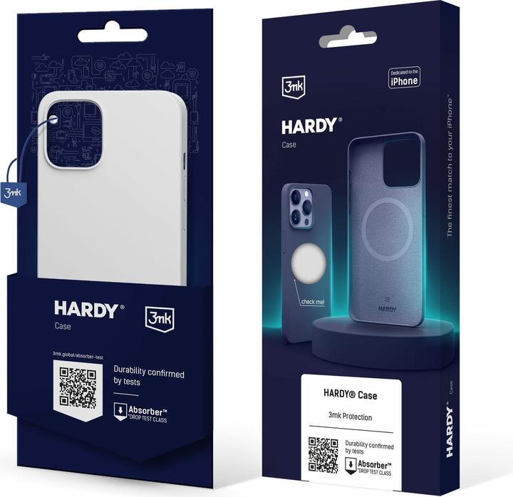Produktbild 3MK Hardy Case iPhone 13 6,1" biały/starlight white MagSafe (Apple iPhone 13)
