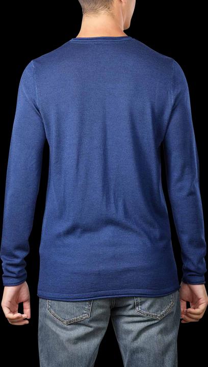 Image du produit Joop! Jeans Light Knit Lelios Pullover Crew Neck Navy (XL)