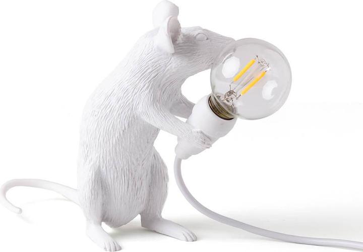 Actual product image Seletti Mouse Lamp Mac Sitting table lamp (90 lm, E14)